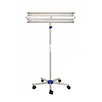 Lampa bactericida LBA-ER 15W-S cu montare pe stativ mobil cromat