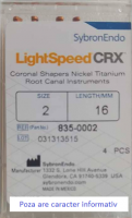 LightSpeed CRX - Freza NiTi 4 buc/cut