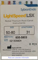 LightSpeed LSX freza NiTi 6 buc/cut - imagine 2