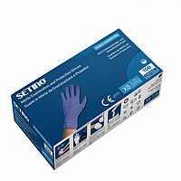 Manusi nitril violet blue