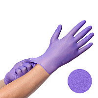 Manusi nitril XS easyglide & grip 100buc/cutie Lilac
