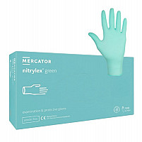 Manusi Nitrylex Basic XS Green 100 Buc/Cut MERCATOR