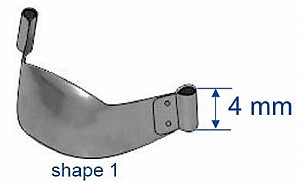 Matrice Metalice Rezerva Conturate Large 0.035mm 12buc 1313-1 TOR VM - imagine 2