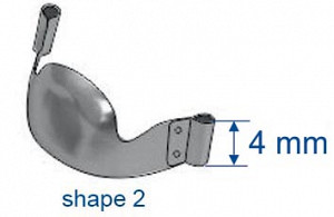 Matrice Metalice Rezerva Conturate Medium 0.035mm 12buc 1312-2 TOR VM - imagine 2