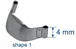 Matrice Metalice Rezerva Conturate Medium 0.050mm 12buc 1312-1 TOR VM - imagine 2
