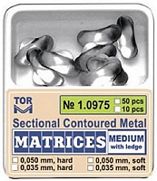 Matrice Sectionale Conturate 0.050mm Medium Cu Bordura Hard 10buc 10975 TOR VM