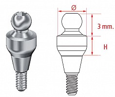 MG Inhex Bont globular cap plastic Std. 2mm 23208620