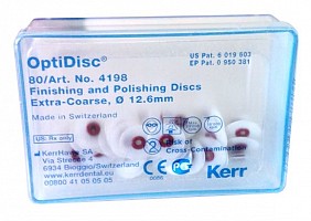 Optidisc refill 4198 12.6mm - discuri de finisare, granulatie extra-dura, 80 buc/cutie