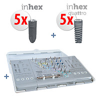 5 Implanturi Inhex + 5 Implanturi Quattro + MG Modular Surgical Box
