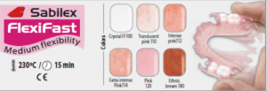 Flexifast Translucent Pink 110 XL cartus injectare 25mm - imagine 2