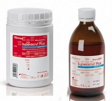 Superacryl Plus Set 500g+250ml 0 acrilat termopolimerizabil