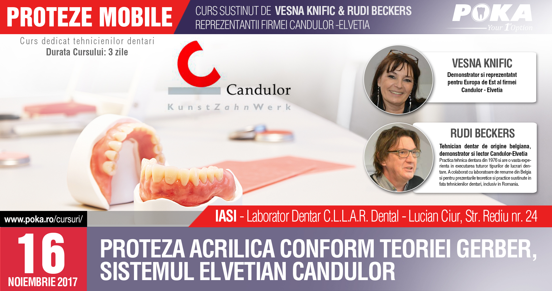 Proteza acrilica conform teoriei Gerber, SISTEMUL ELVETIAN CANDULOR