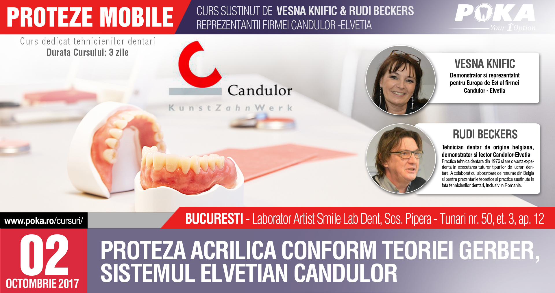 Proteza Acrilica conform teoriei GERBER, SISTEMUL ELVETIAN CANDULOR