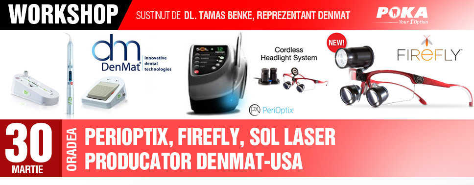 Perioptix, Firefly, Sol Laser Denmat-USA