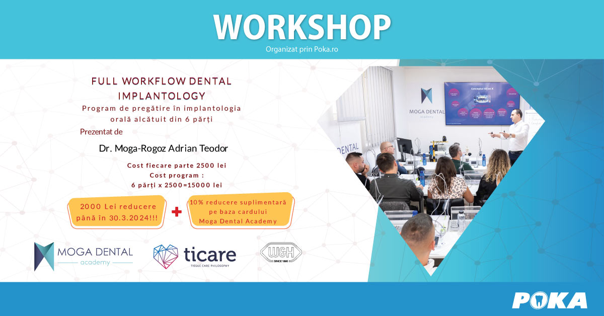 Full workflow in dental implantology