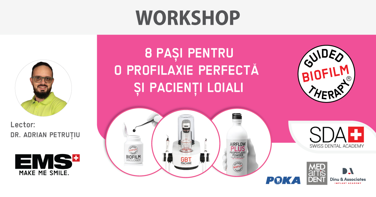 8 PAȘI PENTRU O PROFILAXIE PERFECTĂ ȘI PACIENȚI LOIALI