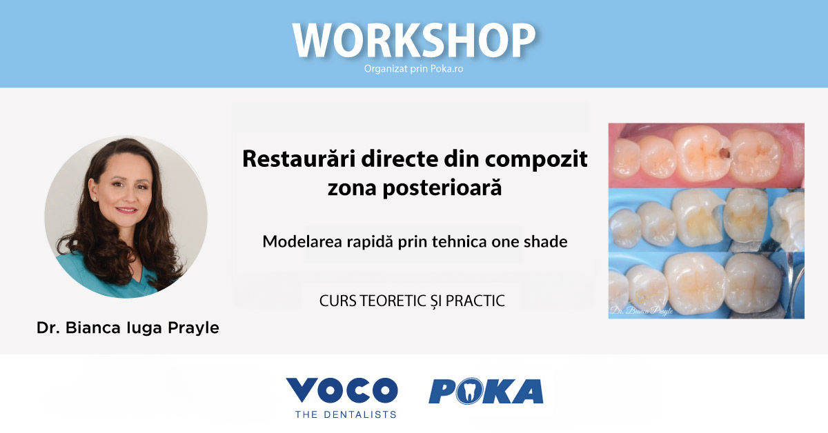 RESTAURARI DIRECTE DIN COMPOZIT - ZONA POSTERIOARA