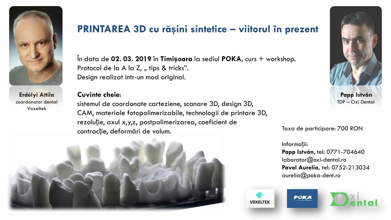 PRINTAREA 3D  cu rasini sintetice - viitorul in prezent