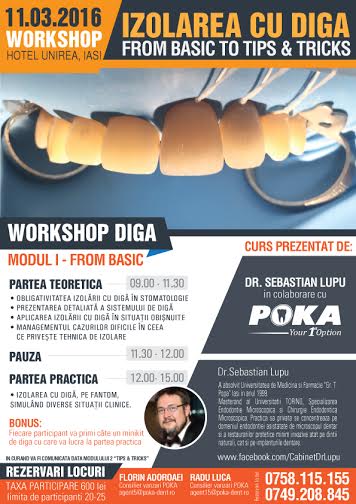 IZOLAREA CU DIGA, FROM BASIC TO TIPS & TRICKS