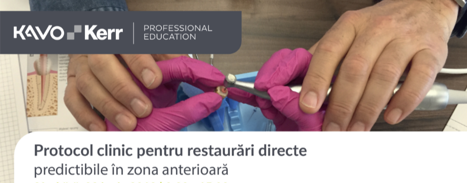 Protocol clinic pentru restaurari directe predictibile in zona anterioara