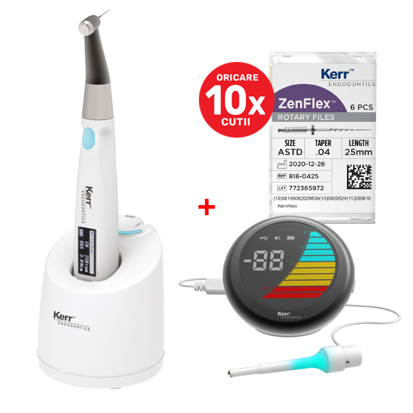 Pachet Kerr Elements connect cordless endo motor + Apex Connect Kit